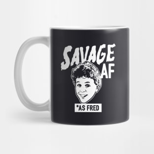 Savage Af Funnysavage As Fred Savage Af Savage Funny Savage Daughter Mug